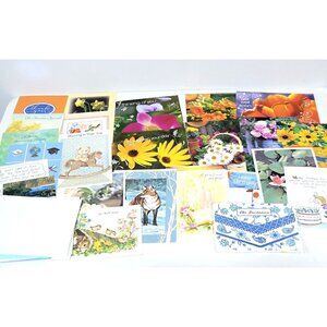 Vintage Lot Of Greeting Cards Unused Perfect Few Some Envelopes